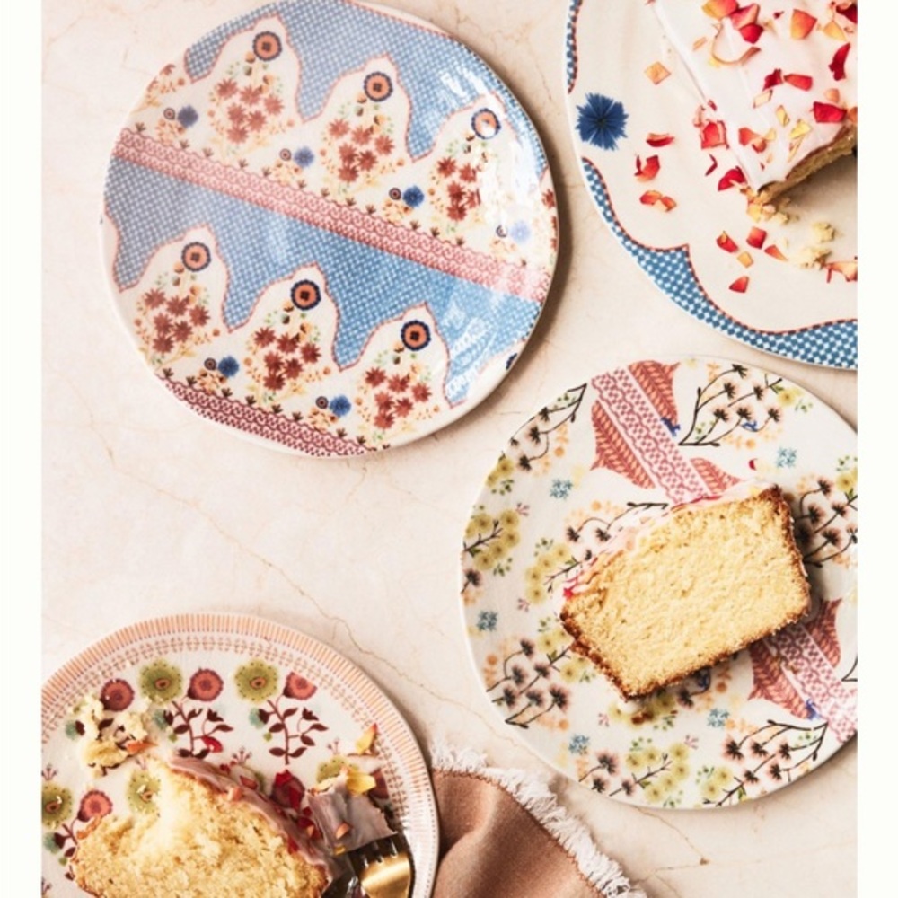 Renata Side Plate-Blue - Picture 3 of 5